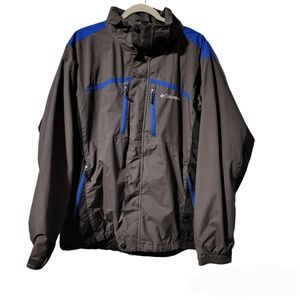 Columbia mens wind breaker outer shell interchange size Large